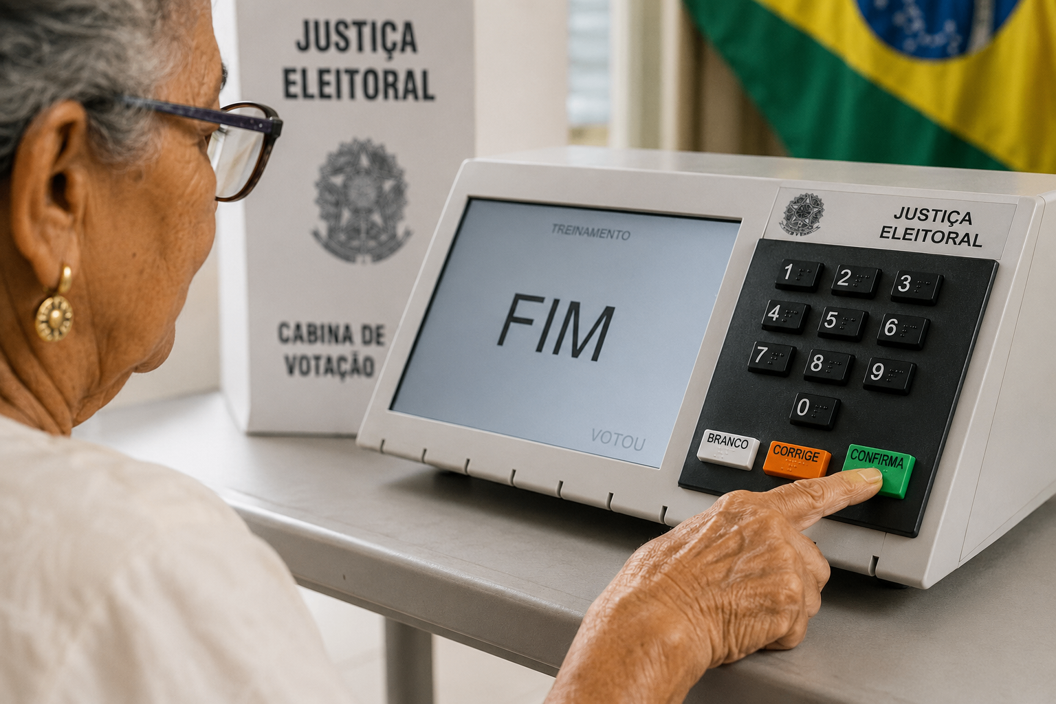 O momento do voto