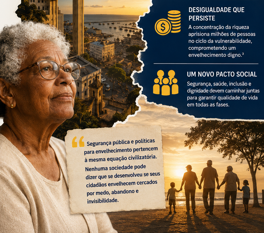 Um novo pacto social: segurança, saúde, inclusão e dignidade caminhando juntas.